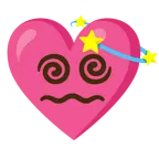 cuore con fiocco + stella con scia