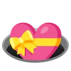 cuore con fiocco + buco
