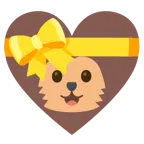 cuore con fiocco + riccio