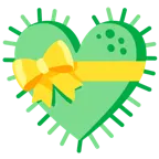 cuore con fiocco + microbo