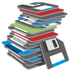 floppy disk + floppy disk