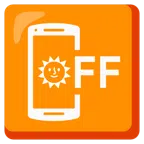 mobile phone off + sun with face