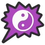 right anger bubble + yin yang