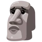 Statue + besorgtes Gesicht