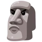Statue + verärgertes Gesicht