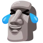 moai + tarza się ze śmiechu