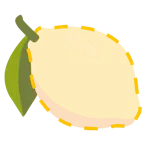 faccina tratteggiata + limone