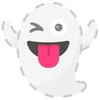 faccina tratteggiata + fantasma