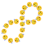 infinity + sleeping face